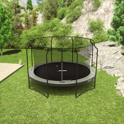 ACON Air 4,3m Rundes Trampolin mit Premium-Netz und Leiter