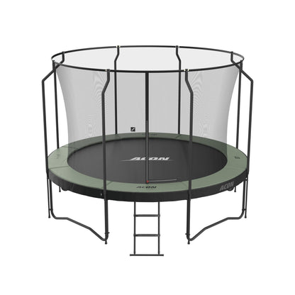 ACON Air 3,7m Trampoline with Premium Enclosure and ladder.