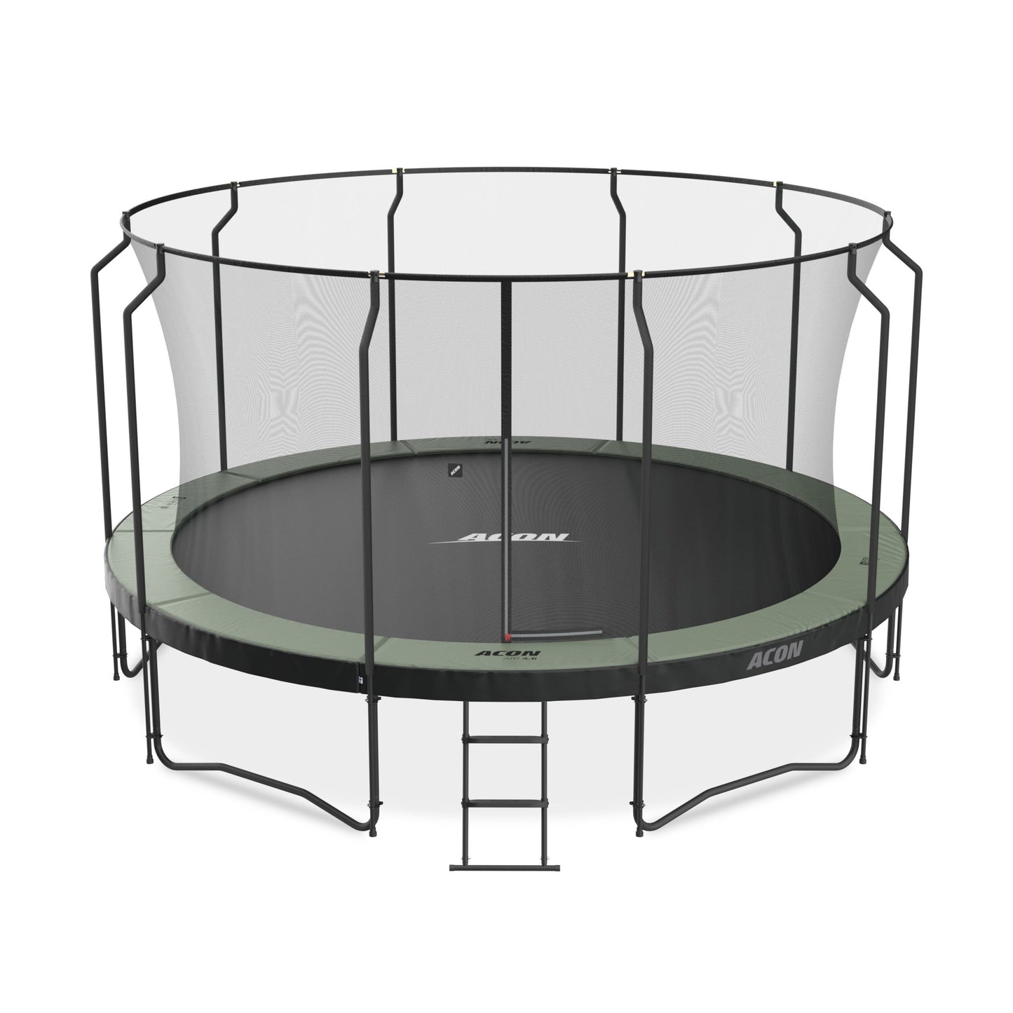 ACON Air 4,6m Trampoline with Premium Enclosure and ladder.