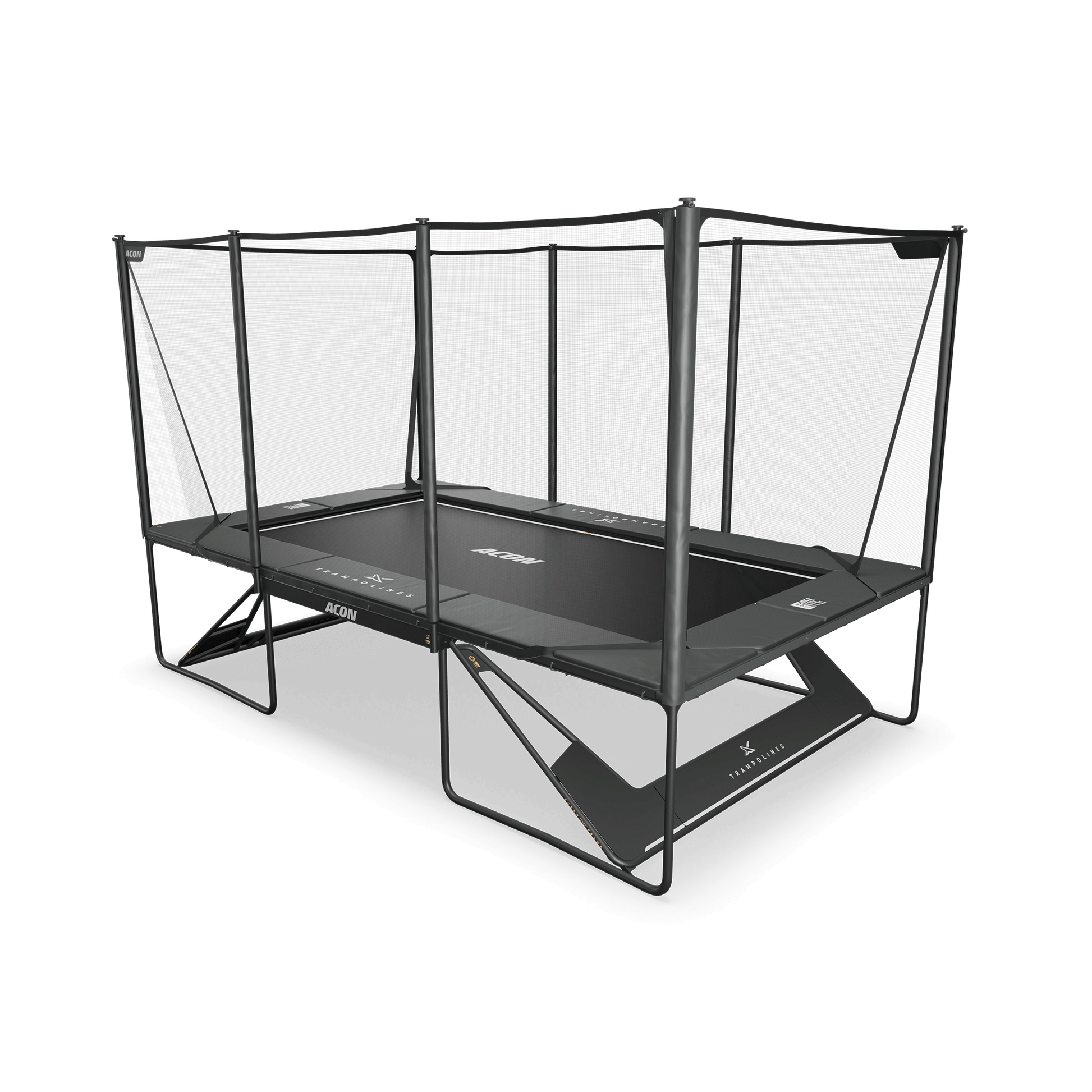 ACON X 17 ft Rectangular Trampoline with Net and Ladder