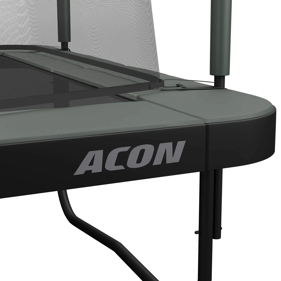 ACON Air 16 Sport HD Rechteckiges Trampolin mit Netz und Leiter