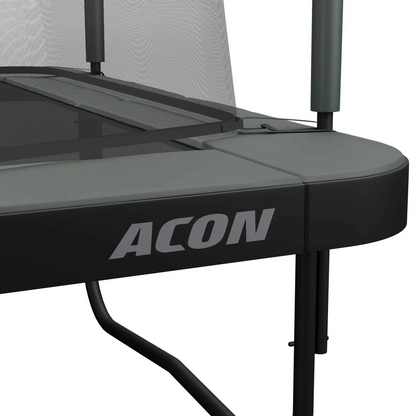 ACON Air 16 Sport HD Rechteckiges Trampolin mit Netz und Leiter