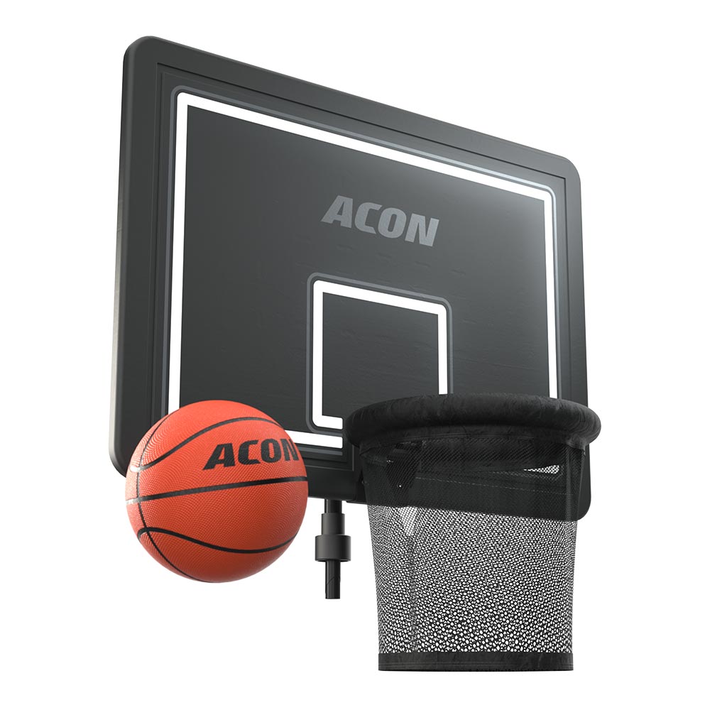 ACON Basketball Hoop for round trampolines.